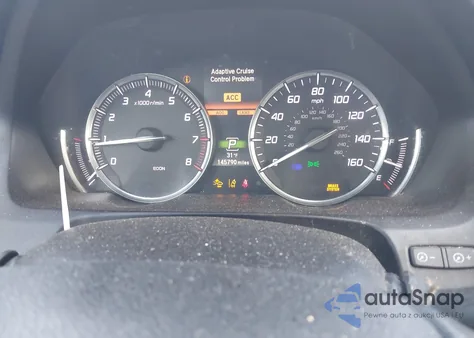 2016 Acura Tlx V6 Advance z USA, uszkodzony, nr VIN 19UUB3F79GA001087